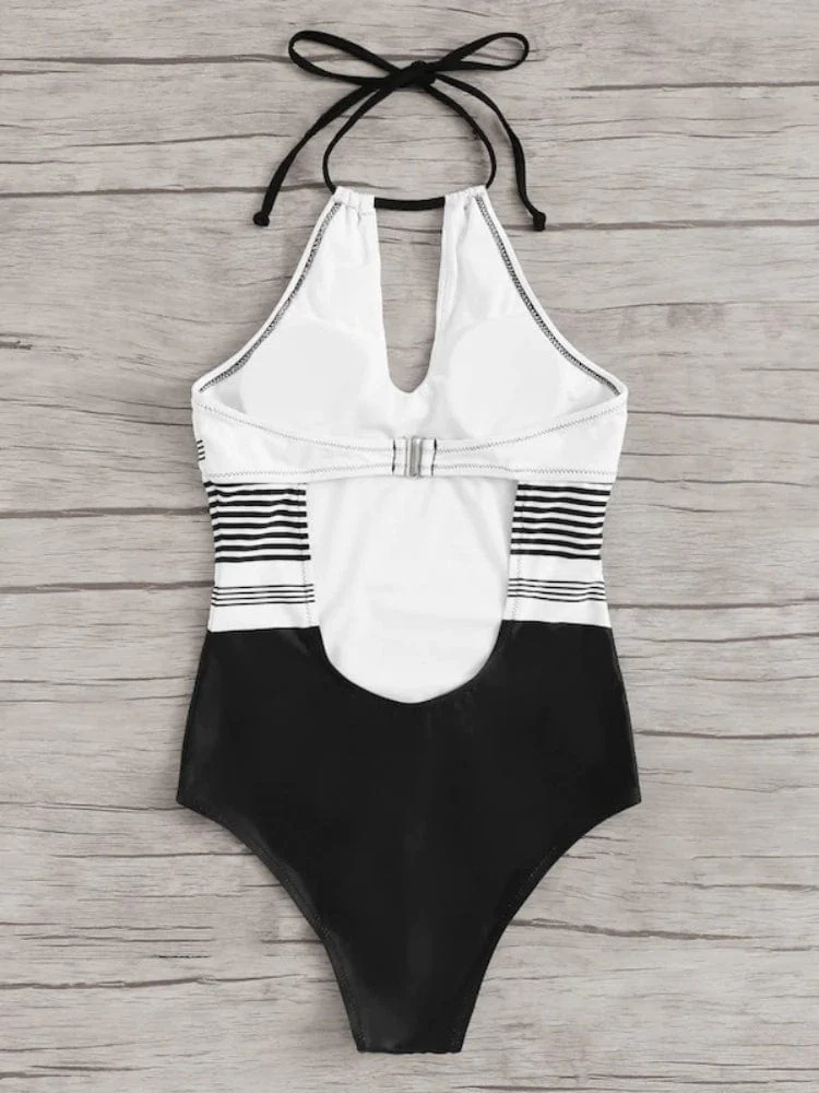 Bañador de escote halter - Image 4