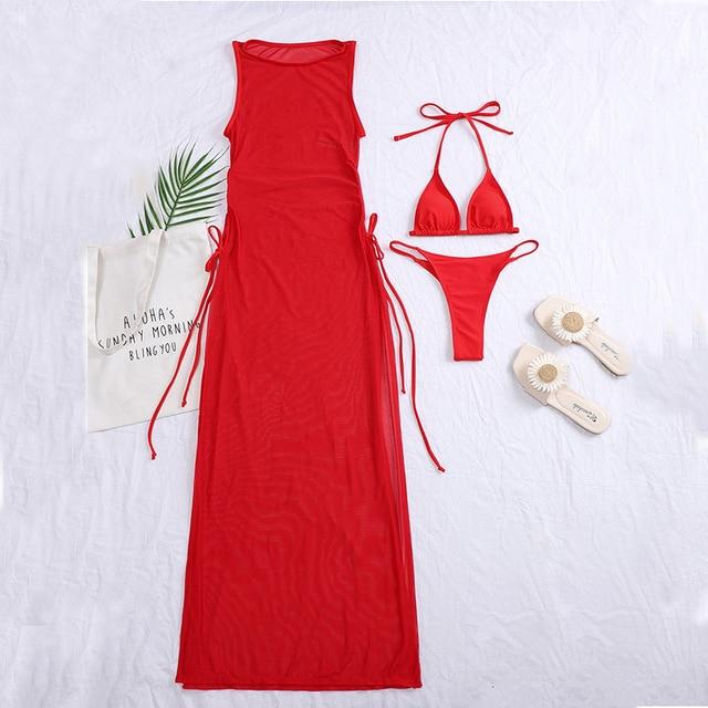 Biquini con vestido de playa - Image 4