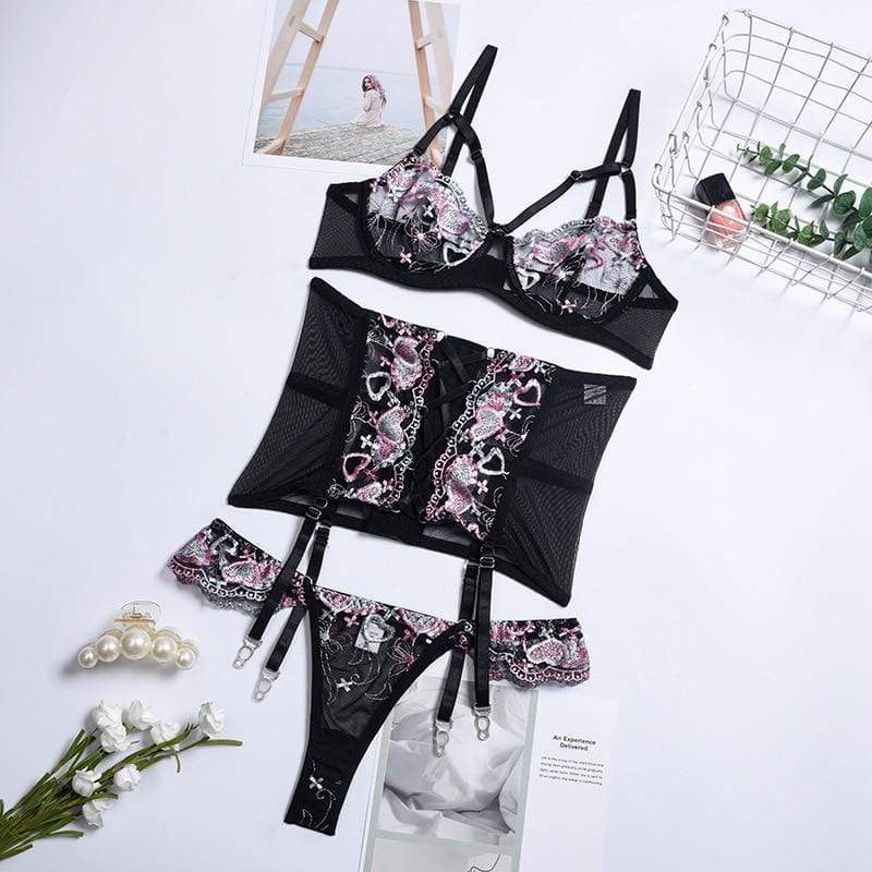 Conjunto de lencería con corsé Melody - Image 6