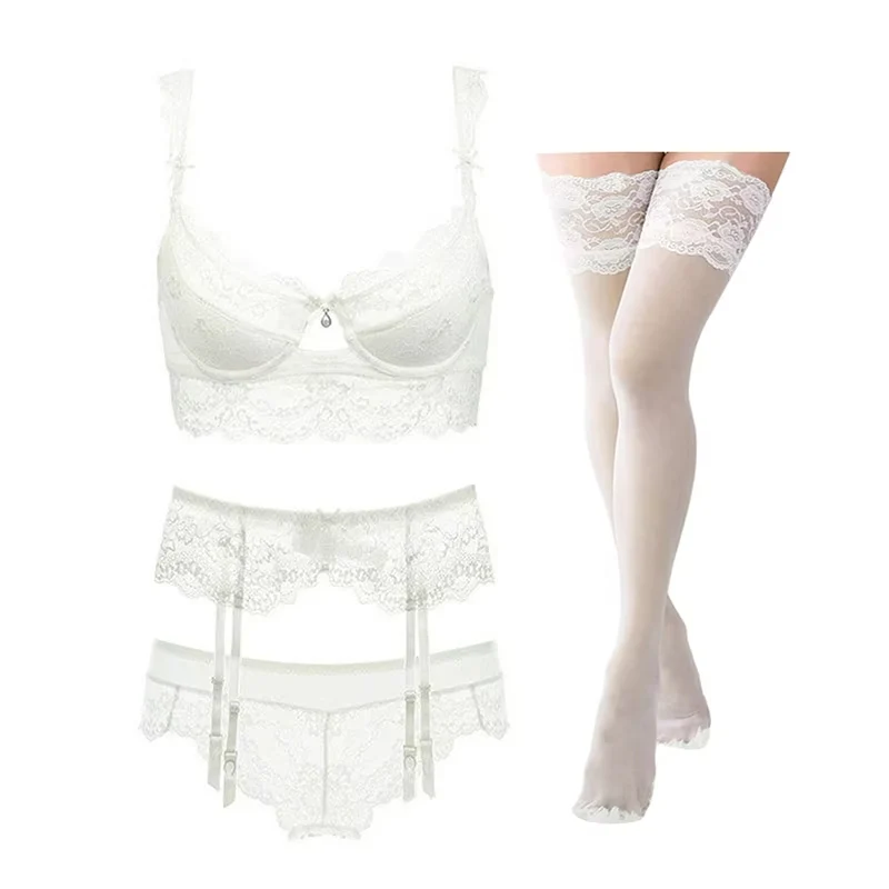 Conjunto de lencería de encaje Catalina - Image 9