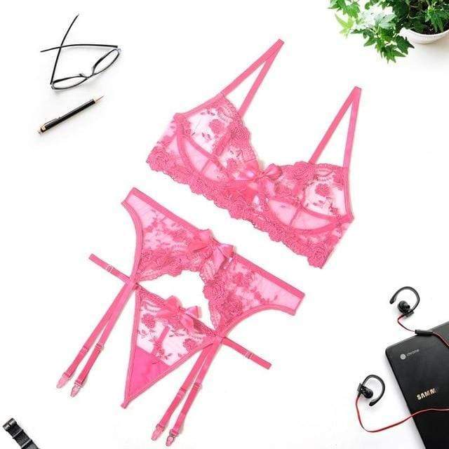 Conjunto de lencería de encaje Desirée - Image 8
