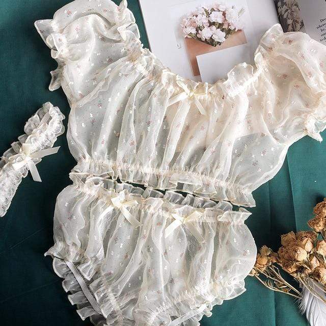 Conjunto de lencería transparente Sophia - Image 4