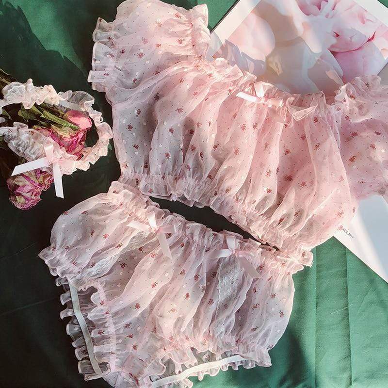 Conjunto de lencería transparente Sophia - Image 5